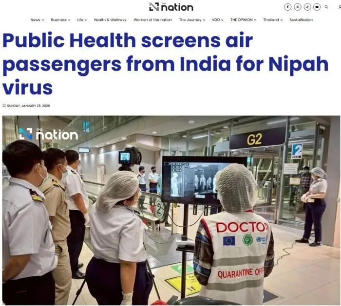 死亡率最高达75%的尼帕病毒，感染后症状是什么？怎么预防？