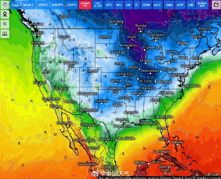 正在席卷美国的冬季风暴有多强
