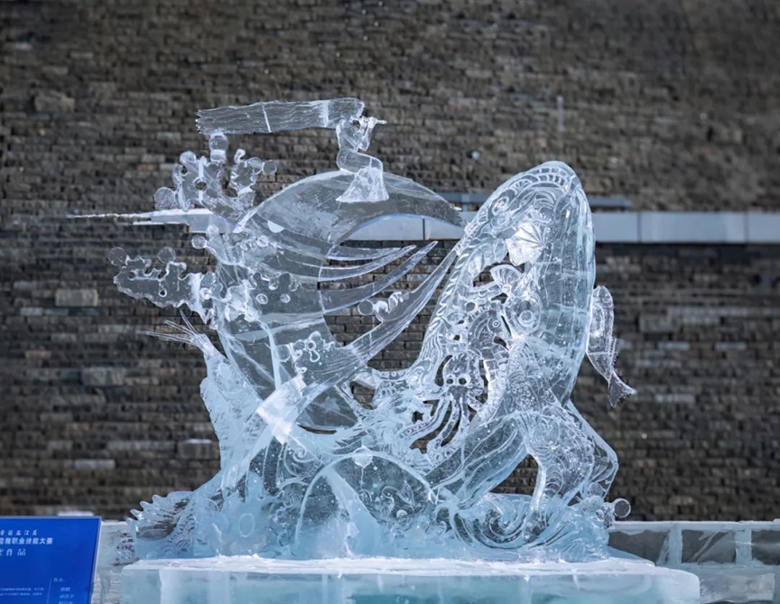 谁把冬天雕成了诗?哈尔滨冰雪大世界内再现“寒地美学”新高度! 谁把冬天雕成了诗?哈尔滨冰雪大世界内再现“寒地美学”新高度!