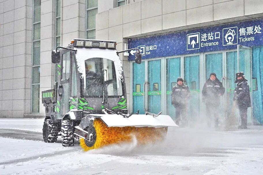 南方不常见！除雪神器重磅上线