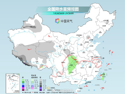 今天西藏局地或现特大暴雪 后天起冷空气携大范围雨雪影响我国