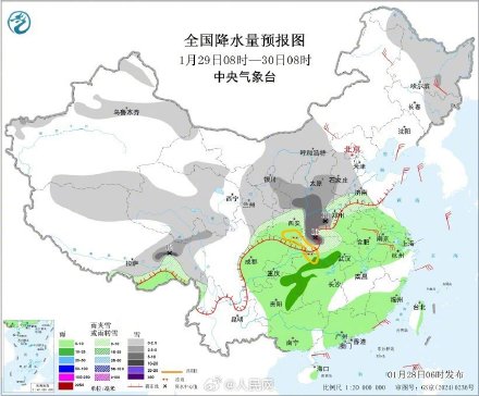 注意保暖！明起新一轮雨雪来了