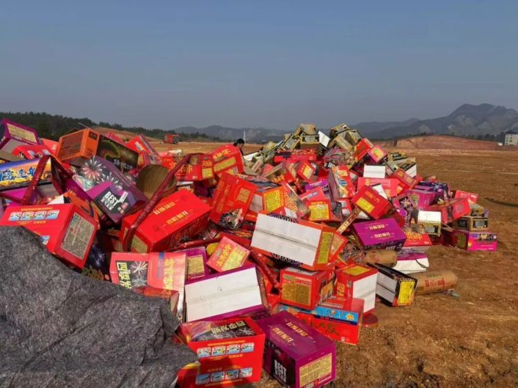 1400余件！警方集中销毁