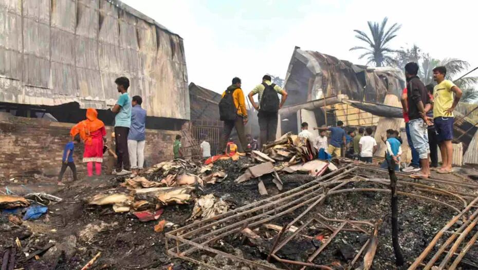 19死超20人失踪！印度火灾消息 仓库消防安全不能松懈