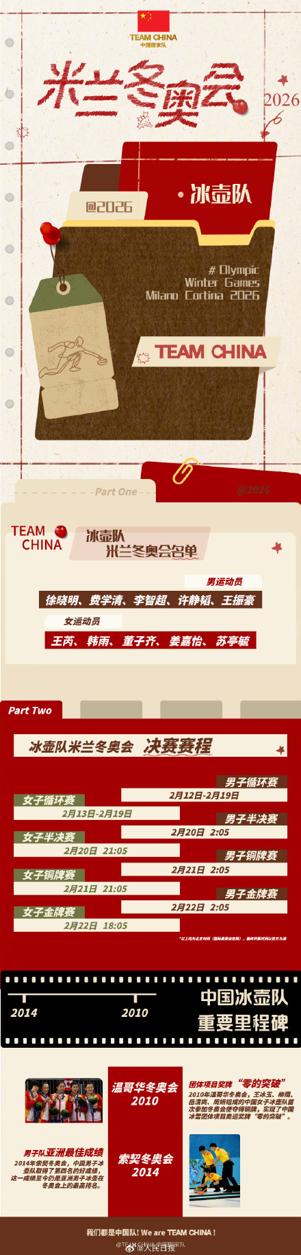 国家队发布冬奥巡礼海报