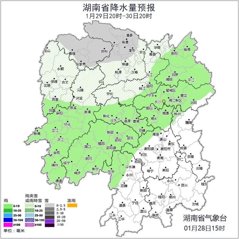今明两天，湖南这些地方将下雪！局地大雪！
