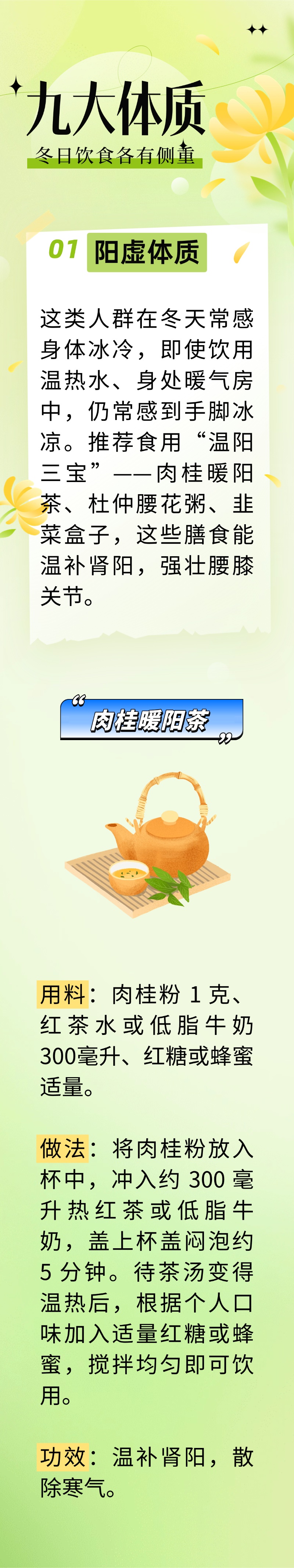 9种体质的进补方法终于找全！对照看看您是哪种体质，对症进补暖身更强体