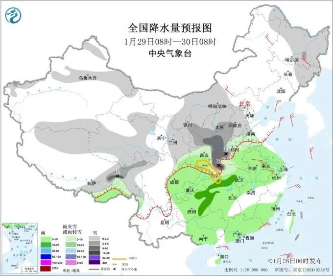 暴雪、冻雨、大降温！全国大范围雨雪今日来袭