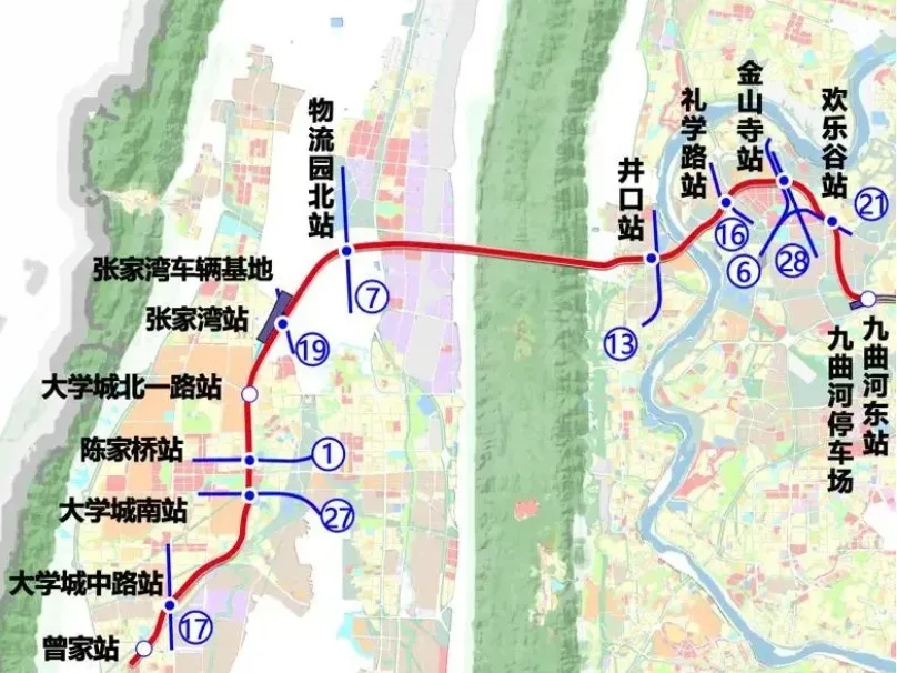重庆15号线实现“车通”！开通运营进入倒计时