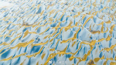 好美！塔克拉玛干沙漠雪顶咖啡又上新