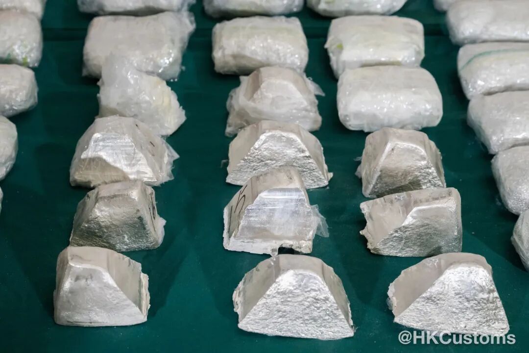 香港海关：破获219公斤白银走私案