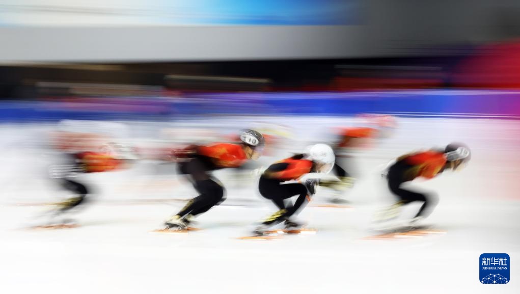 中国短道速滑队备战米兰冬奥会