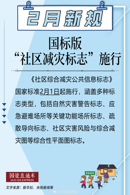 关注！2月起这些新规将开始施行