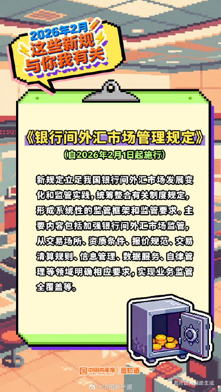 2026年2月起这些新规与你我有关