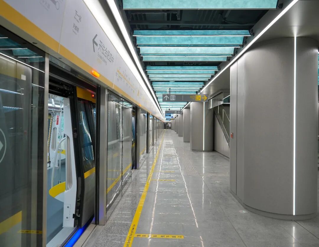 合肥两条新地铁今天起试运行，距离开通再进一步