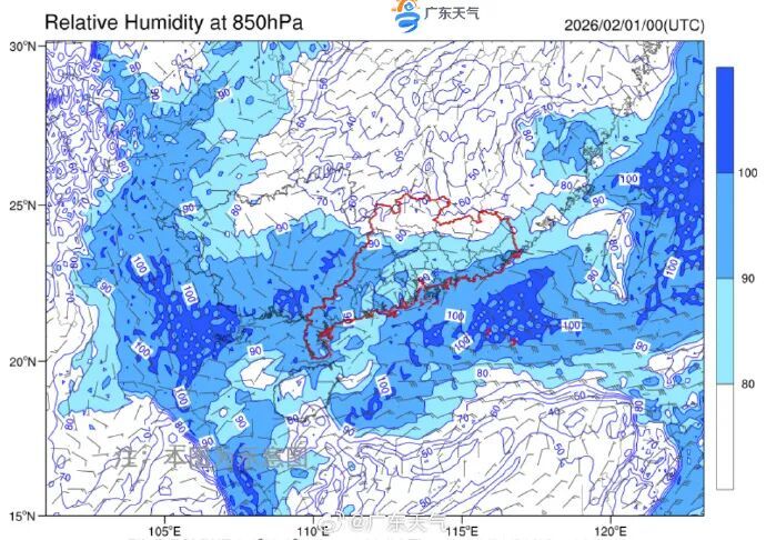 2月，广东预计有4次冷空气过程
