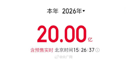 2026电影票房破20亿