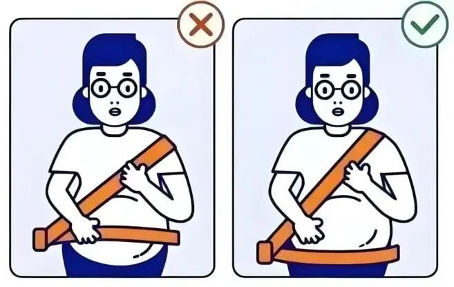 安全带，一定要“牢系”！