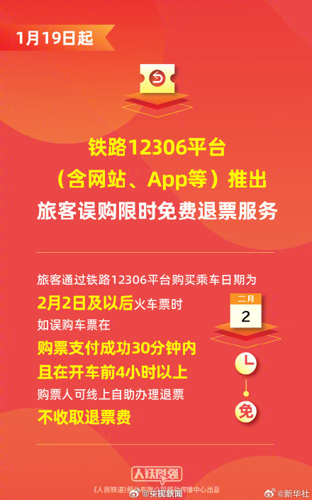 转发提醒！2026春节假期首日车票今起开售