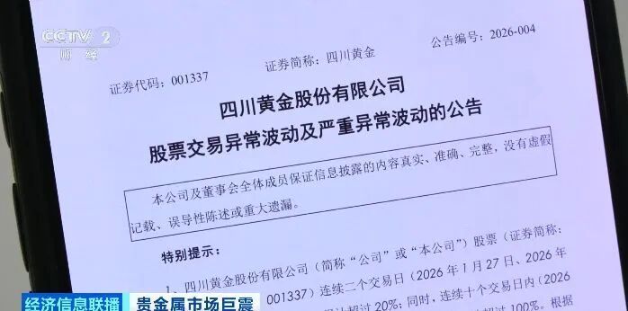 金价，一周大跳水！国内市场巨震……