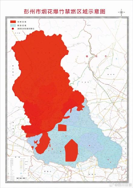 请查收！成都烟花爆竹限放地图出炉