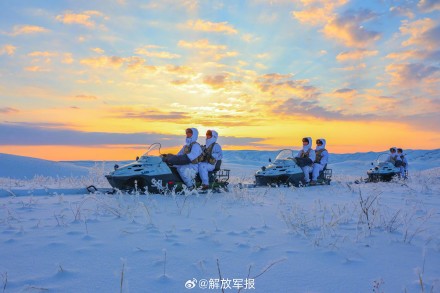 致敬守护！边防官兵踏雪巡边关