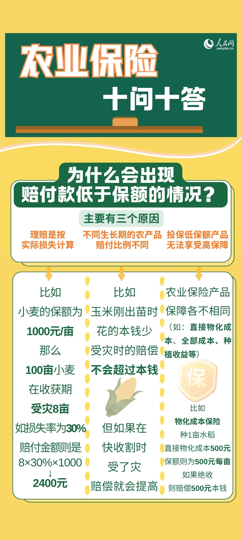 @农民朋友，农业保险十问十答来了！