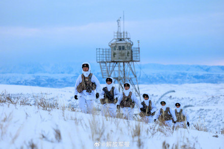 致敬守护！边防官兵踏雪巡边关