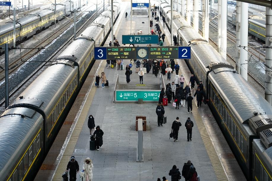 2026年春运启幕 长春站预计发送旅客370.2万人次
