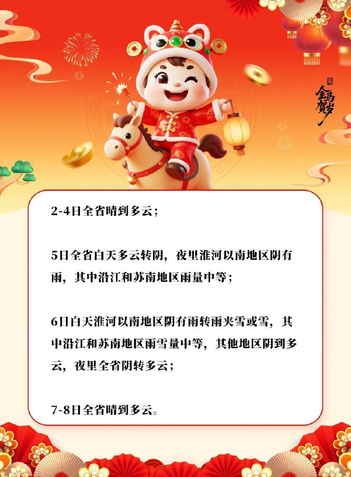 -4℃！冰冻！雨雪量中等！南京本周将迎降雪