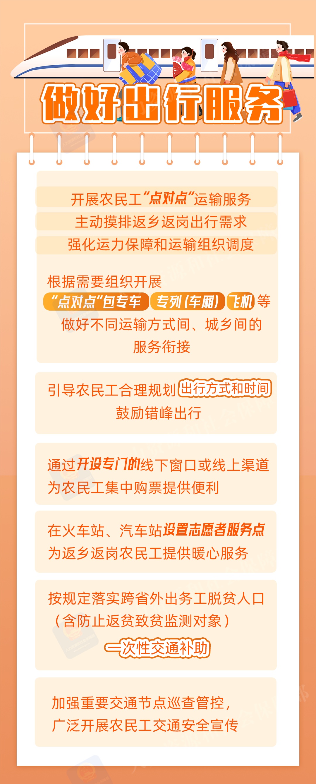 “春暖农民工”服务行动来啦!一图看懂 “春暖农民工”服务行动来啦!一图看懂