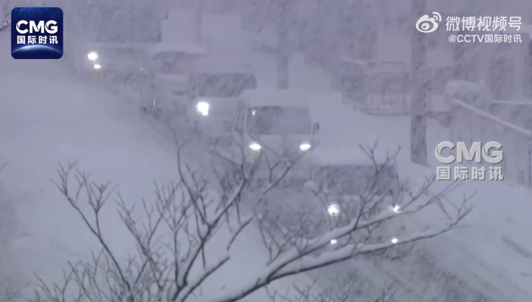 积雪最深255厘米！日本强降雪致27死290伤
