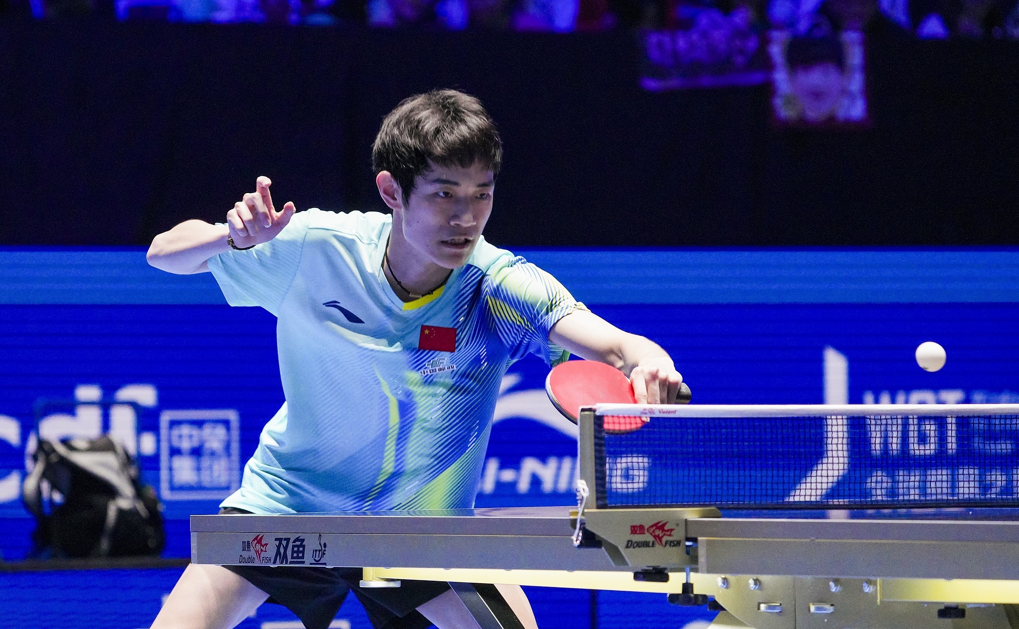 乒乓球亚洲杯：陈俊菘3-2苦战险胜 向鹏3-1逆转