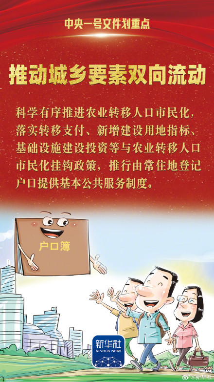 中央一号文件划重点！