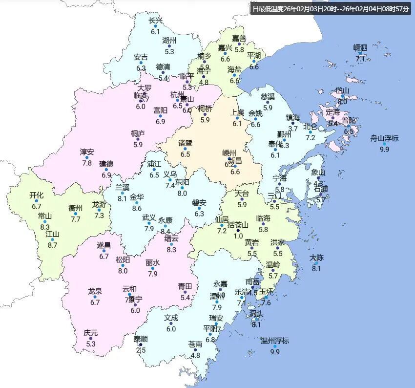 -8℃！浙江将有大到暴雪