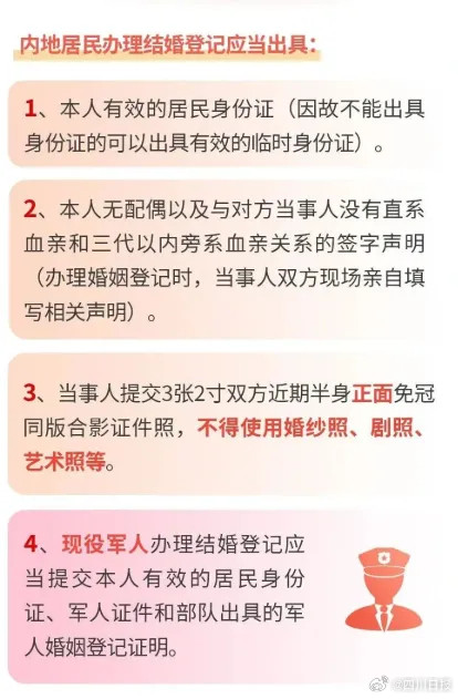 成都这些婚姻登记处春节期间可扯证