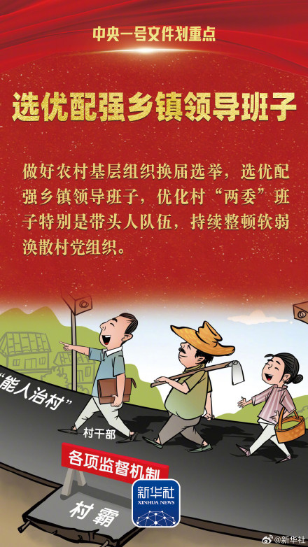 中央一号文件划重点！