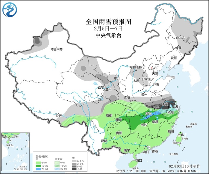 大到暴雪将抵安徽