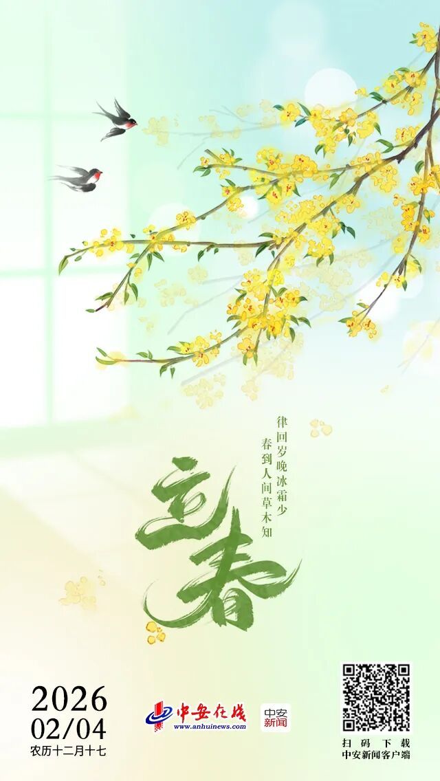 今日立春：时序逢春始，万事皆可期