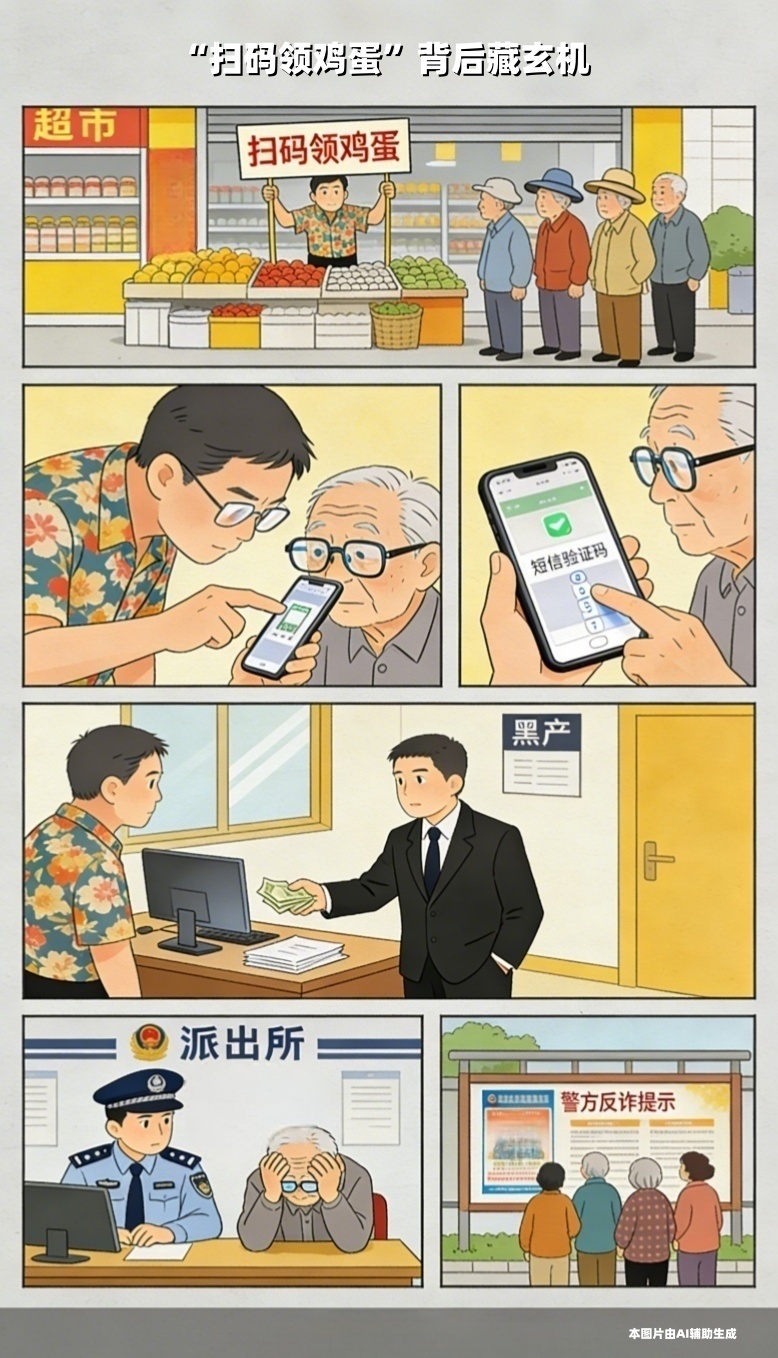 “扫码领礼品”警惕验证码被骗取 “扫码领礼品”警惕验证码被骗取