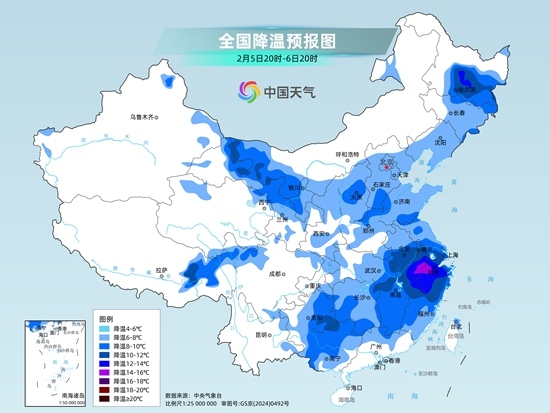 寒潮+台风少见“同框”！立春寒潮将携雨雪袭江浙沪等地