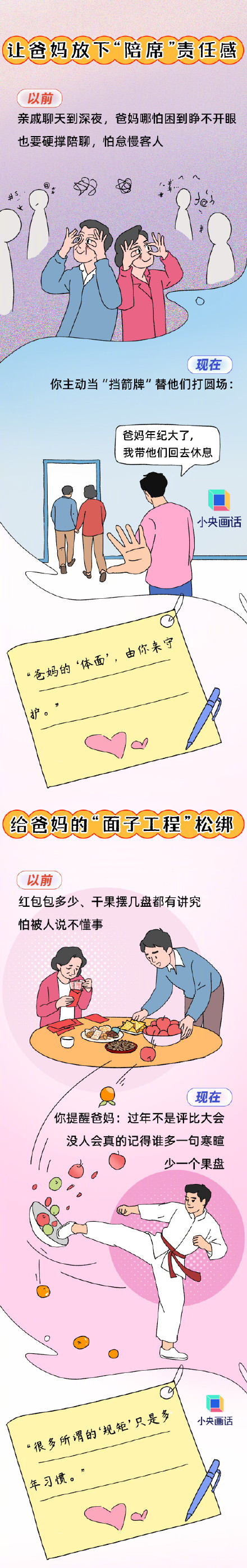 一图教爸妈学会偷懒式过年