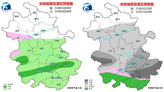 -5℃！大雪暴雪马上到安徽！