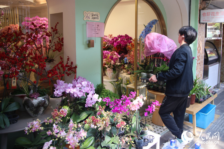 新春走基层丨厦门：新年花市人气旺 &nbsp;马年元素成“新宠”