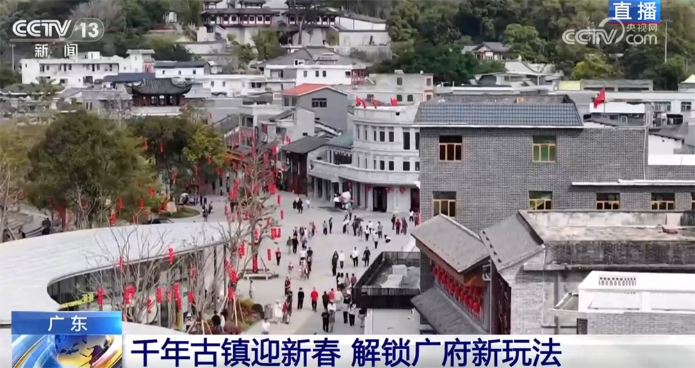 千年古镇围绕“年货、年食、年俗、年欢”闹新春 广府年味“拉满”节日氛围感