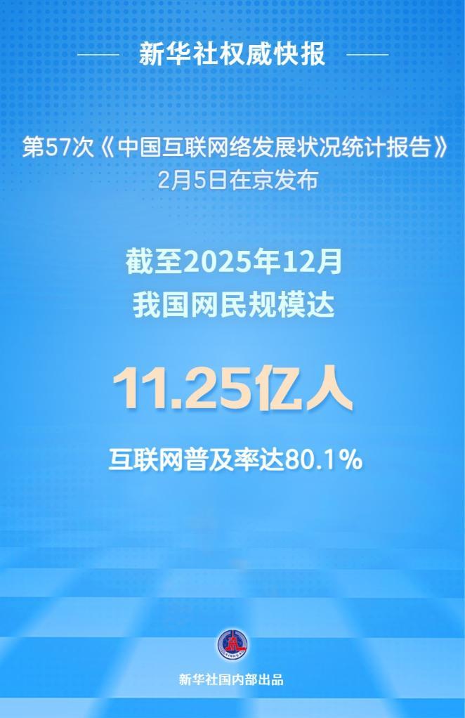 互联网普及率超80%!数智生活向“新”向“好” 互联网普及率超80%!数智生活向“新”向“好”
