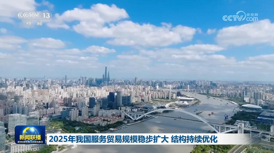 2025年我国服务贸易规模稳步扩大 结构持续优化 2025年我国服务贸易规模稳步扩大 结构持续优化