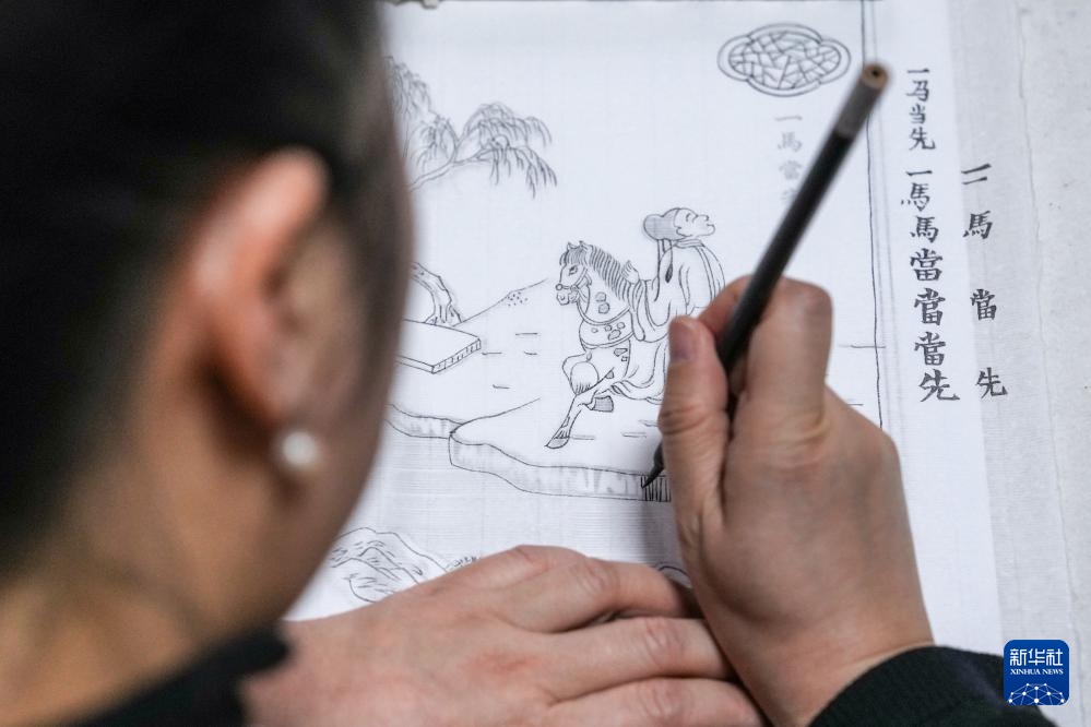 新春走基层丨桃花坞木版年画绘出非遗年味