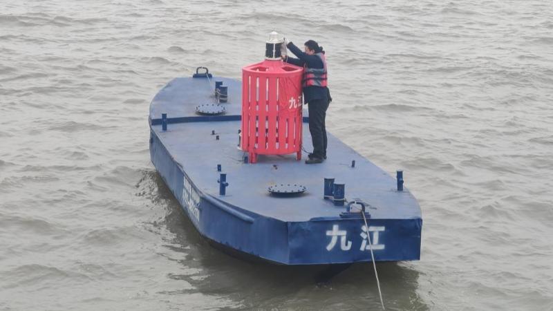 新春走基层丨长江九江航道处：科技赋能 守护春运水上平安路