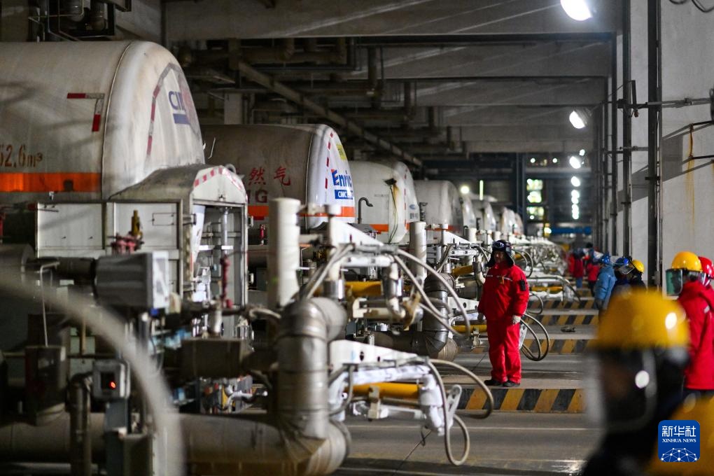 新春走基层丨天津LNG接收站：全力保供 气通万家